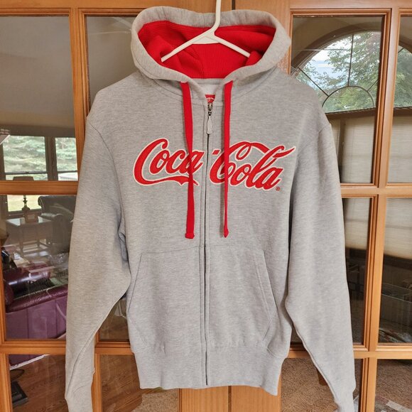 Coca-Cola Original Women's Full Zip Hoodie Size XS - Picture 1 of 3